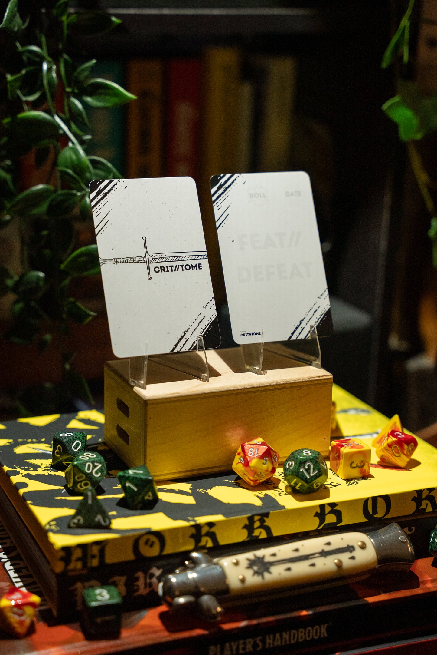 Crit Tome - The Ultimate Campaign Keepsake - B&W LAUNCH EDITION
